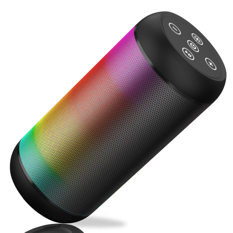 Chronus Portable Bluetooth Wireless Speaker With Rgb Lights, Loud Speaker With Stereo Sound,Speaker For Party, Home, Outdoor 6976918049889