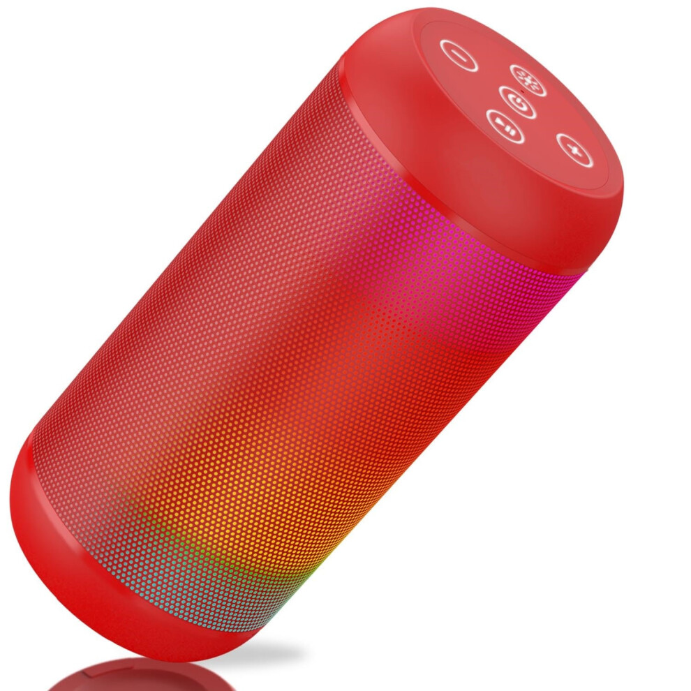 Chronus Portable Bluetooth Wireless Speaker With Rgb Lights, Loud Speaker With Stereo Sound,Speaker For Party, Home, Outdoor 6976918049896