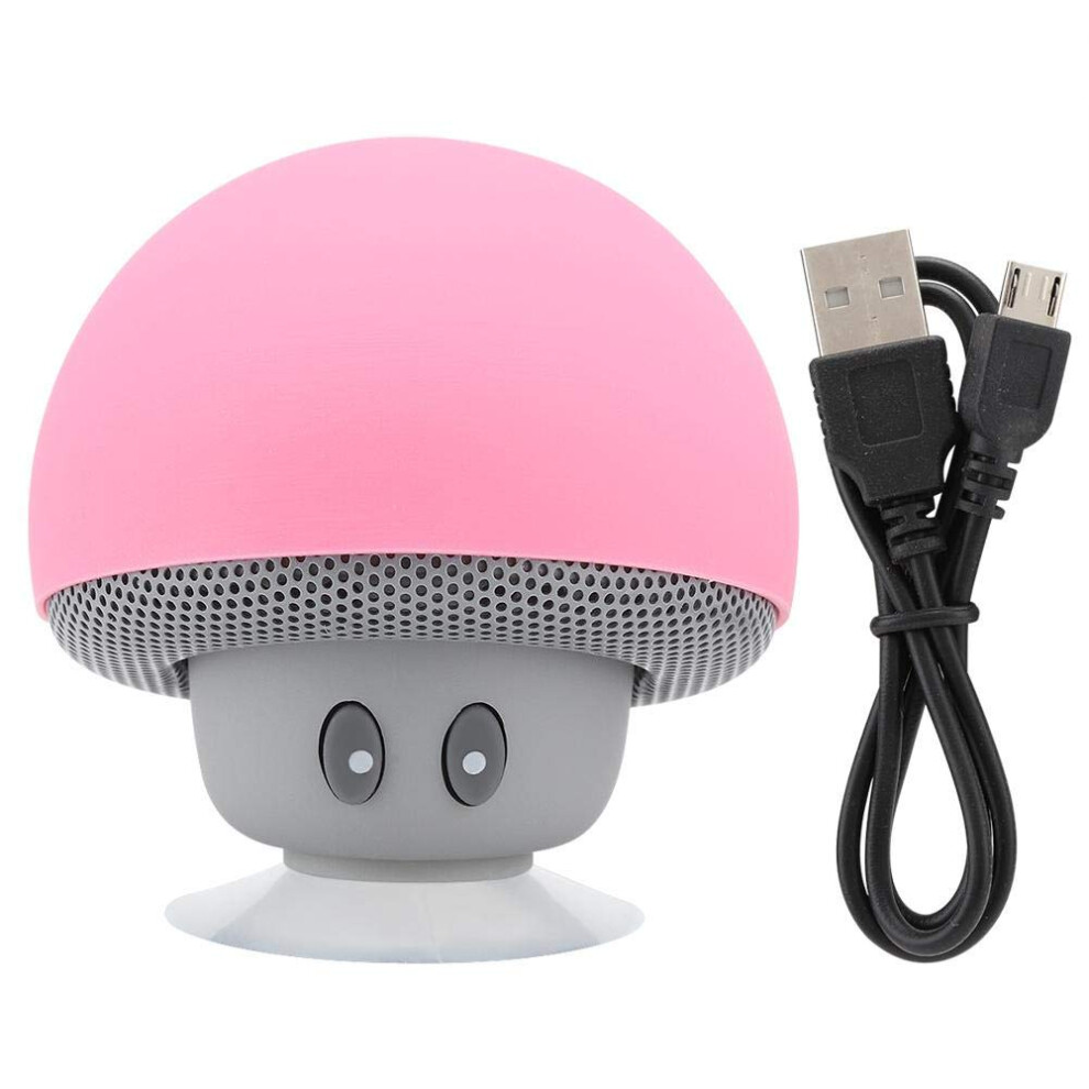Chronus Bluetooth Speaker Mini Portable Speaker Mushroom Subwoofer With Suction Cup Function 6976918049711