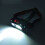 LED Headlamp, LED Headlamp Flashlight 6 Lighting Modes LED Rechargeable Headlight Waterproof Motion Sensor LampC(Black) 4