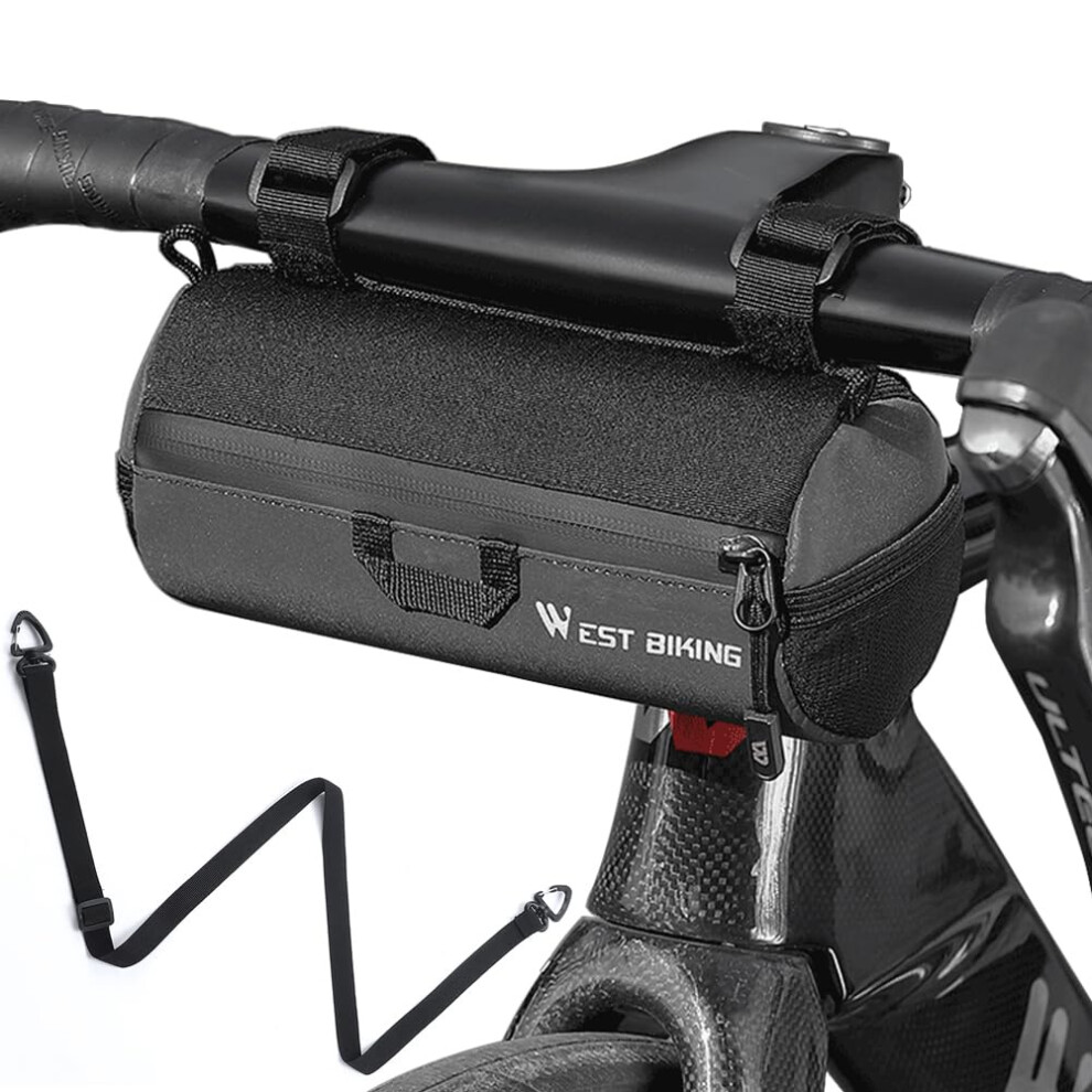 Photos - Bike Bag Chronus Portable Electric Scooter Bag,Bike Handlebar Bag,Bicycle Front Bag 1L Capacity MTB Small Bicycle Handle Bar Bag with