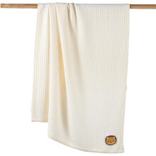 Newborns Wash Cloth Shower Wrapping Blanket Cotton Swaddles Wrap Baby Bath Towel Comfortable for 70cm