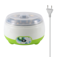 WuLinshop Yoghourt Machine, Automatic Stainless Steel Liner Home DIY EU Plug