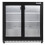 Baridi Back Bar Drinks Fridge with Hinged Double Door, 190L Capacity - DH272 12