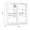 Baridi Back Bar Drinks Fridge with Hinged Double Door, 190L Capacity - DH272 8