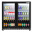 Baridi Back Bar Drinks Fridge with Hinged Double Door, 190L Capacity - DH272 2