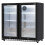 Baridi Back Bar Drinks Fridge with Hinged Double Door, 190L Capacity - DH272 10