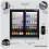 Baridi Back Bar Drinks Fridge/Cooler with Double Sliding Doors, 190L Capacity, Black - DH273 6