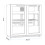 Baridi Back Bar Drinks Fridge/Cooler with Double Sliding Doors, 190L Capacity, Black - DH273 8