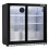 Baridi Back Bar Drinks Fridge/Cooler with Double Sliding Doors, 190L Capacity, Black - DH273 16