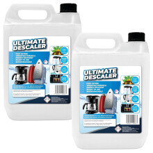 2 x 5L Fast Acting Liquid Descaler For Washing Machines, Kettle & Iron