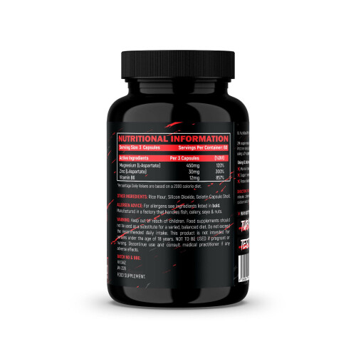 XL Nutrition ZMX 180 Caps 1