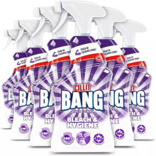 Cillit Bang Power Cleaner Bleach & Hygiene Spray 6 x 750ml