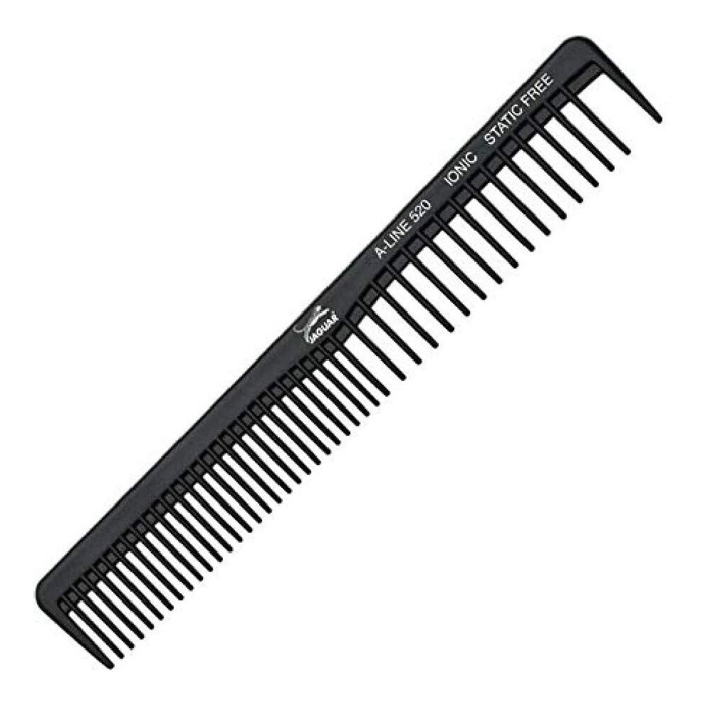 Jaguar A-Line 520 Hair Cutting Comb, 6.75-Inch Length, 0.01 kg