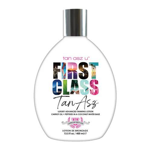 Tan Asz U First Class Advanced Tanning Lotion Ultimate Hydration Tatoo Enhancer