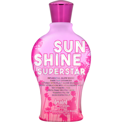 Devoted Creations Sunshine Superstar Hydrating Influential Tanning Lotion 350 ML
