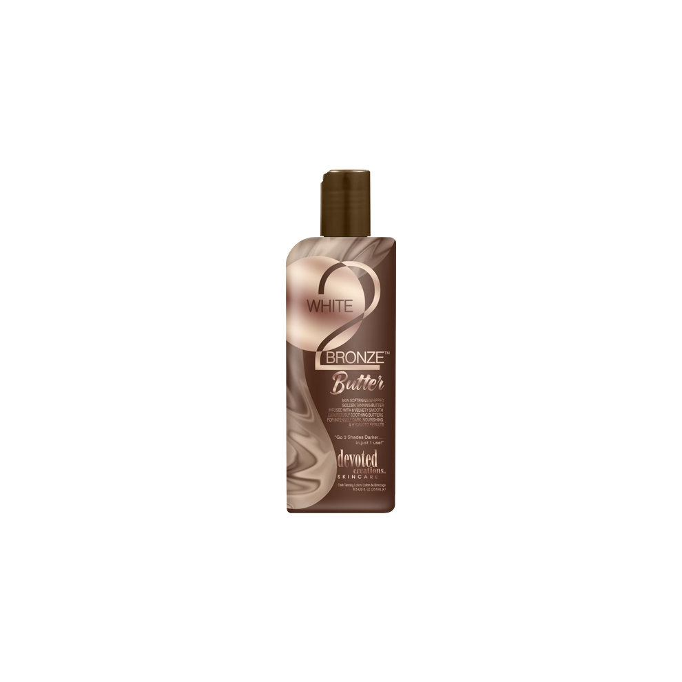 Devoted Creations White 2 Bronze Tanning Butter Wrinkle Fighting Skin Softening