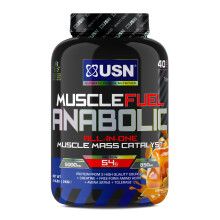 USN Muscle Fuel Anabolic All In One Muscle Mass Growth Protein Powder - 2kg