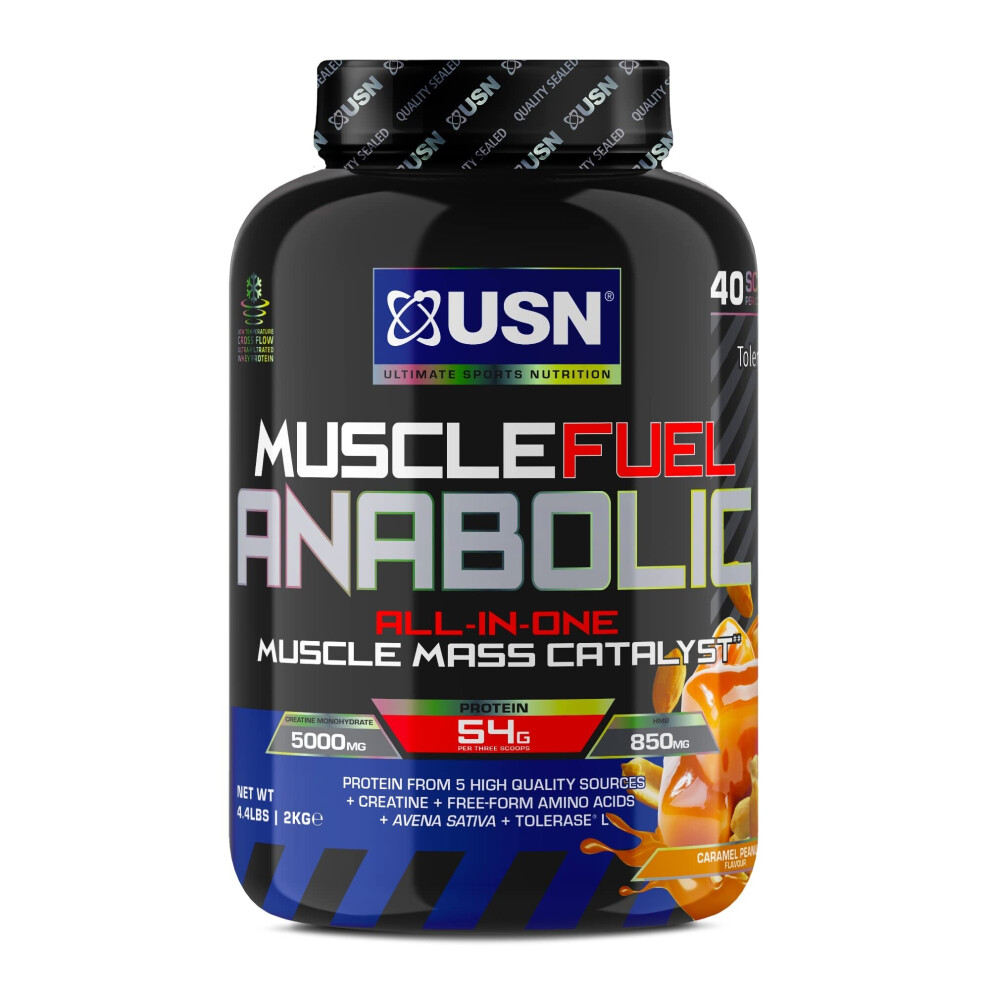 Usn Muscle Fuel Anabolic All In One Muscle Mass Growth Protein Powder - 2Kg