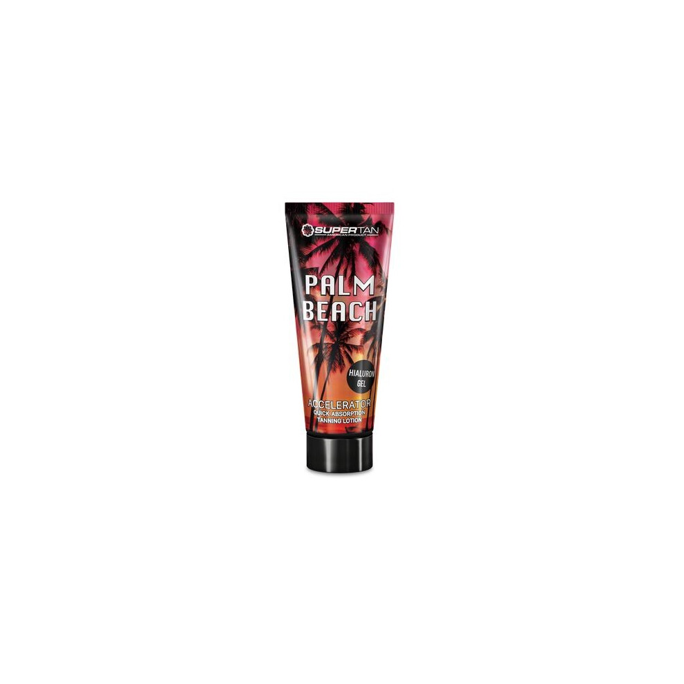 SuperTan Palm Beach Tanning Lotion Hialuron Gel Accelerator 200ml