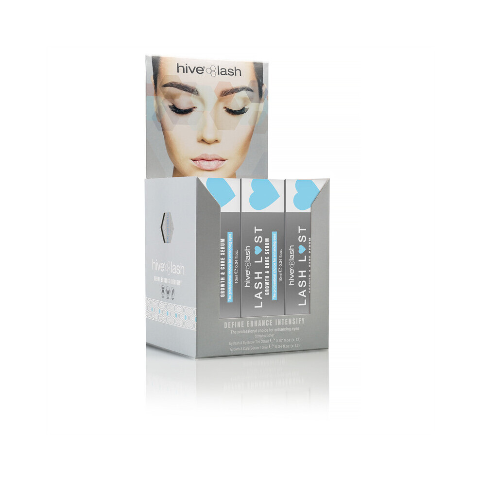 Hive Of Beauty Lash Lust Growth & Care EyeLash Brows Serum 10ML -12 Pack