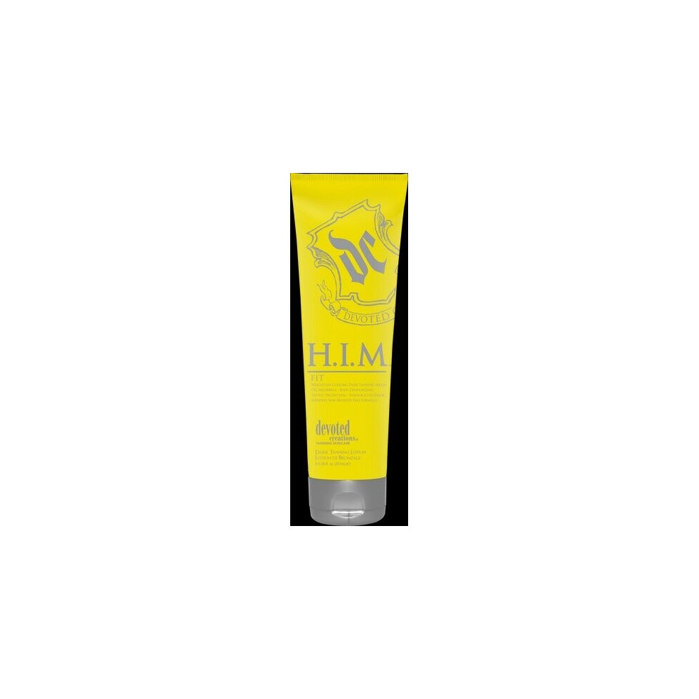 Devoted Creations H.I.M. FIT Tanning Lotion Natural Skin Cooling Serum - 251ml