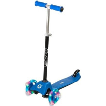 Light Up Mini Cruiser Scooter Light Up Wheels For Kids | Kids Push Scooter With Adjustable Height Handles | Childrens 3-Wheeled Scooter | Kick Scooter