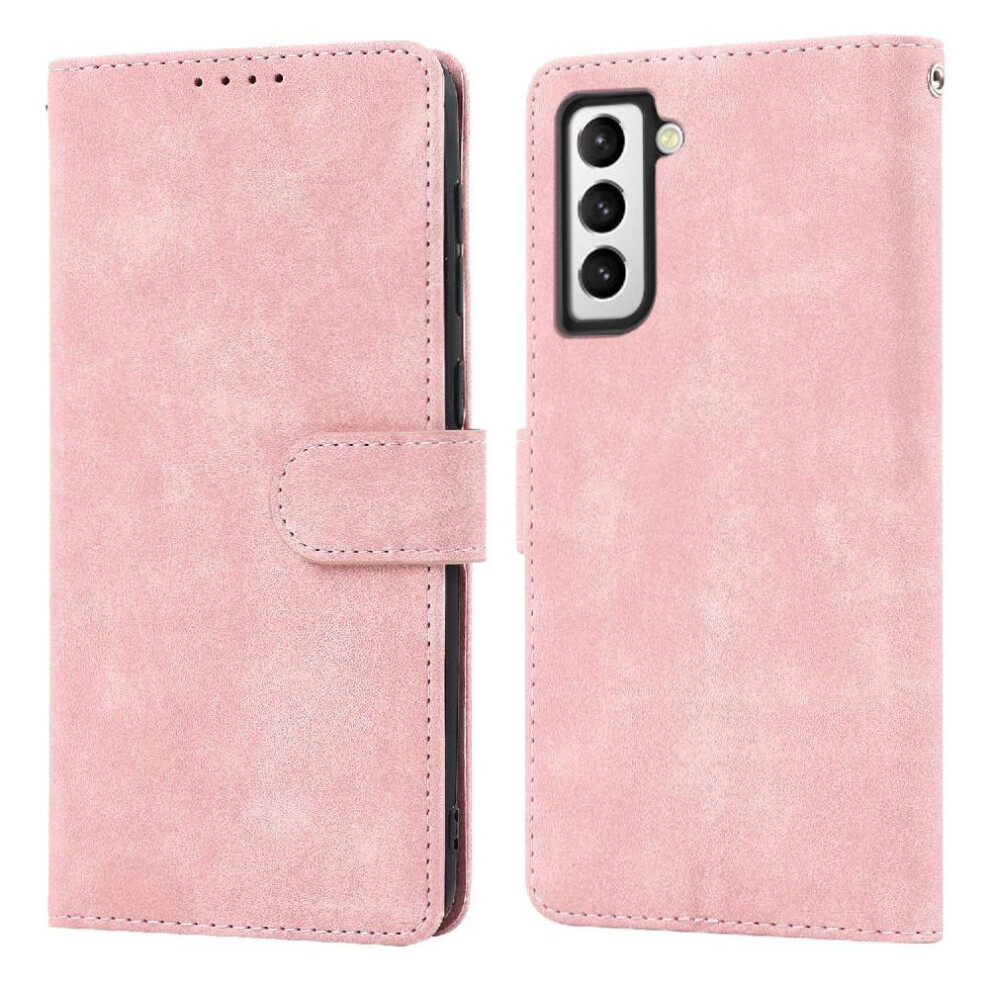 (Pink) Flip Case For Samsung Galaxy S22 Plus Shockproof Premium Wallet Flip Pink 764549412662