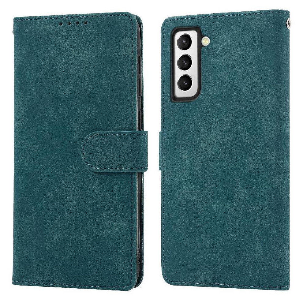(Green) Flip Case For Samsung Galaxy S22 Plus Shockproof Premium Wallet Flip Green 764549412686