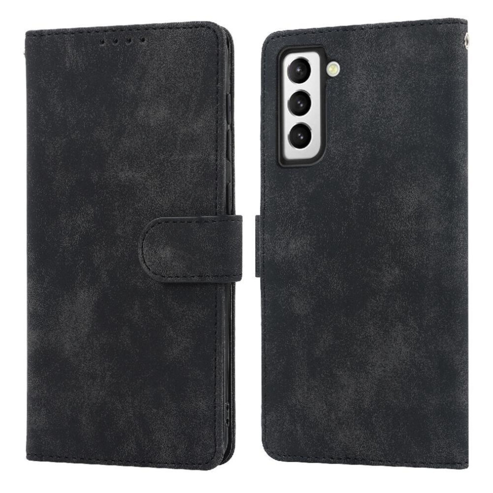 (Black) Flip Case For Samsung Galaxy S22 Plus Shockproof Premium Wallet Flip Black 764549412655