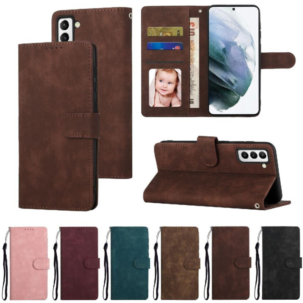 (C1 ) Flip Case For Samsung Galaxy S21 Fe Premium Shockproof Flip Wallet 764549412938