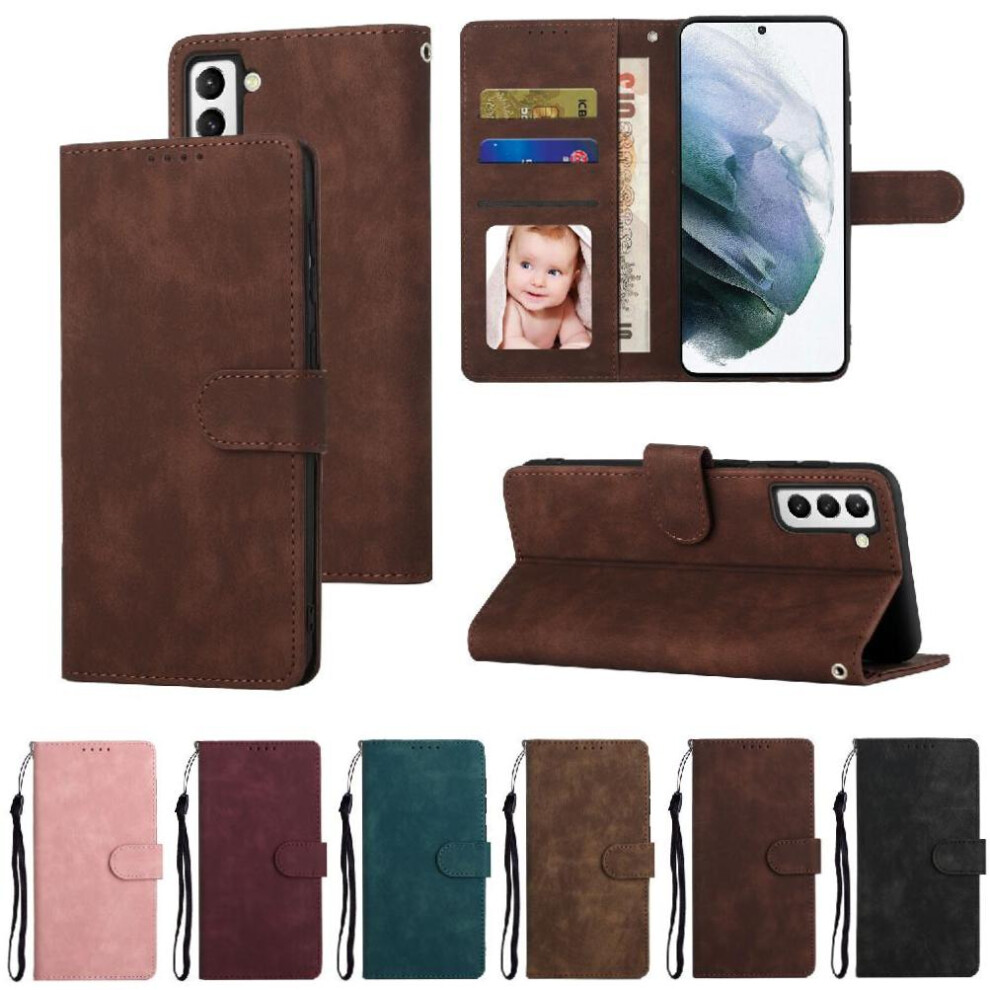 (C1 ) Flip Case For Samsung Galaxy S21 Premium Wallet Flip Shockproof 764549412990