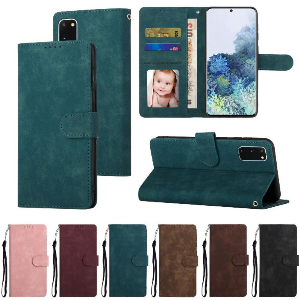 (Green) Flip Case For Samsung Galaxy S20 Wallet Shockproof Flip Premium Green 764549413225