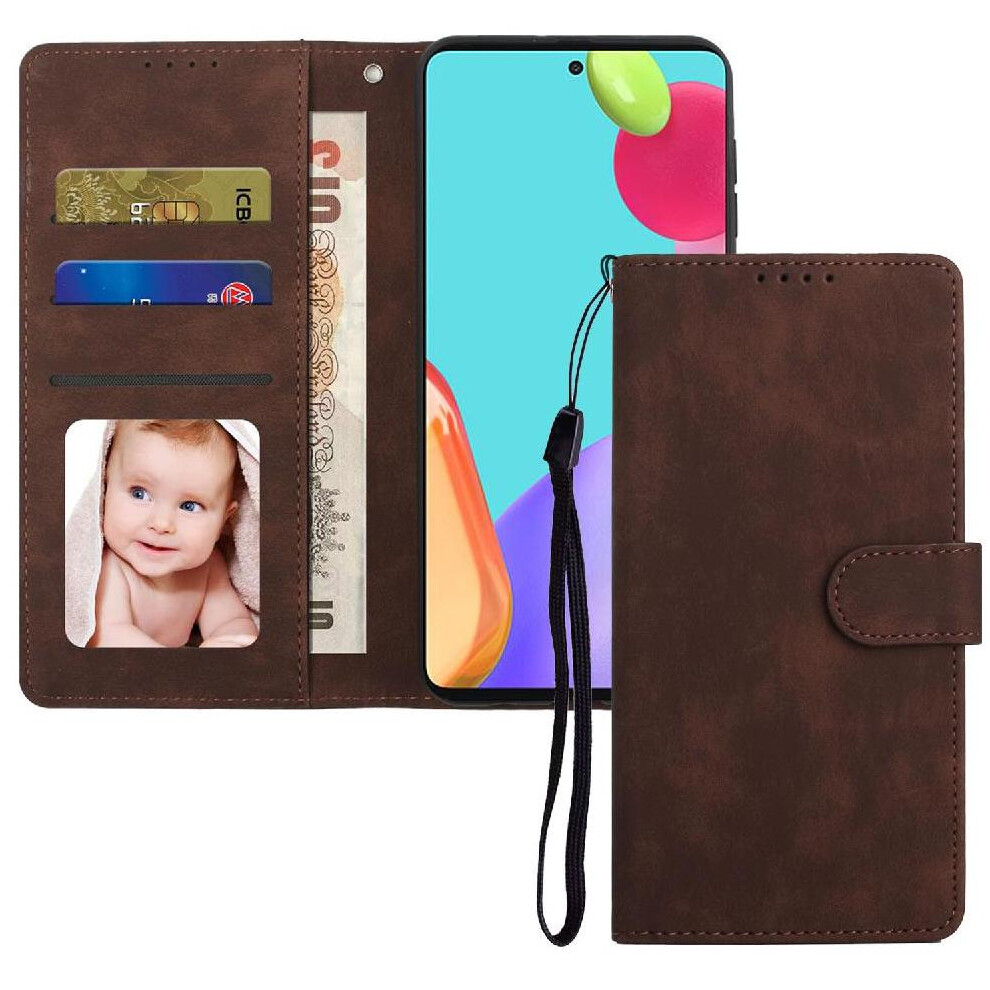 (C1 ) Flip Case For Samsung Galaxy A73 5G Flip Shockproof Premium Wallet 764549414253