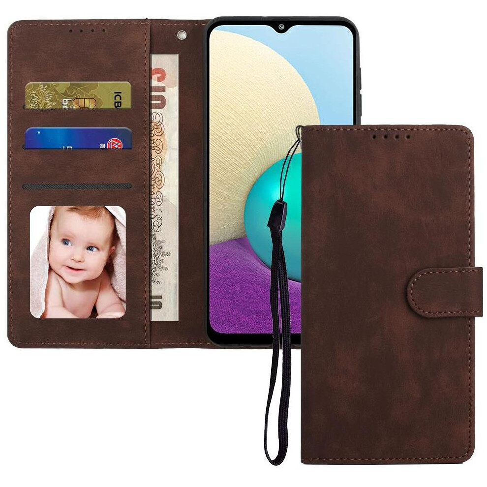 (C1 ) Flip Case For Samsung Galaxy A22 4G Wallet Shockproof Premium Flip 764549415274