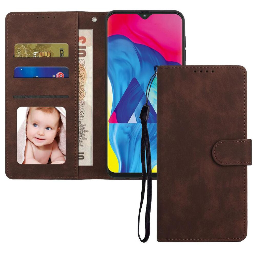 (C1 ) Flip Case For Samsung Galaxy A20 Premium Flip Shockproof Wallet 764549415397