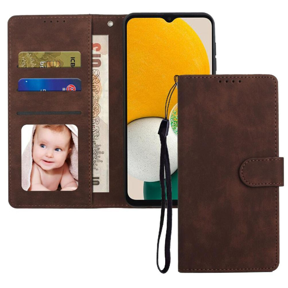 (C1 ) Flip Case For Samsung Galaxy A13 5G Premium Shockproof Flip Wallet 764549415571