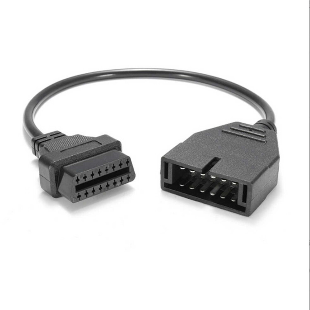 12 Pin Obd1 To 16Pin Obd2 Diagnostic Adapter Converter Cable Compatible With Gm 738060936778