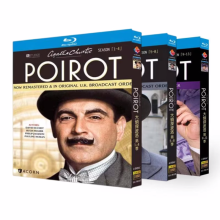 Agatha Christie's Poirot Temporada 1-13 y Película Blu-ray 1080P BD
