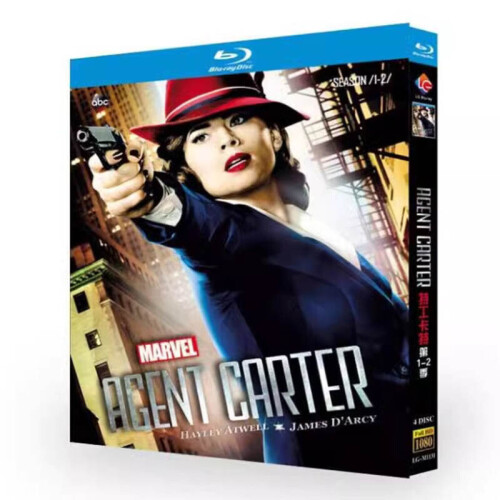 Agent Carter Season 1+2 Blu-ray 1080P BD