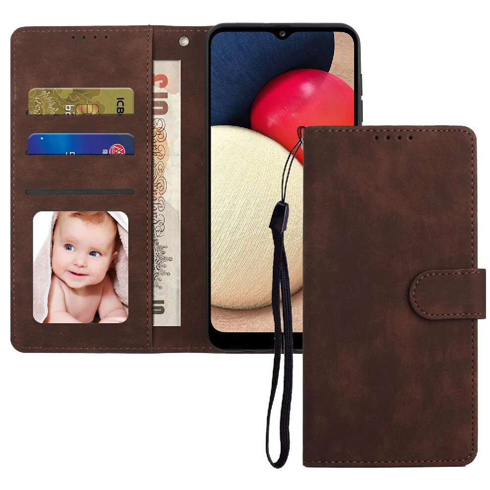 (C1 ) Flip Case For Samsung Galaxy A03s Premium Shockproof Wallet Flip 764549415755