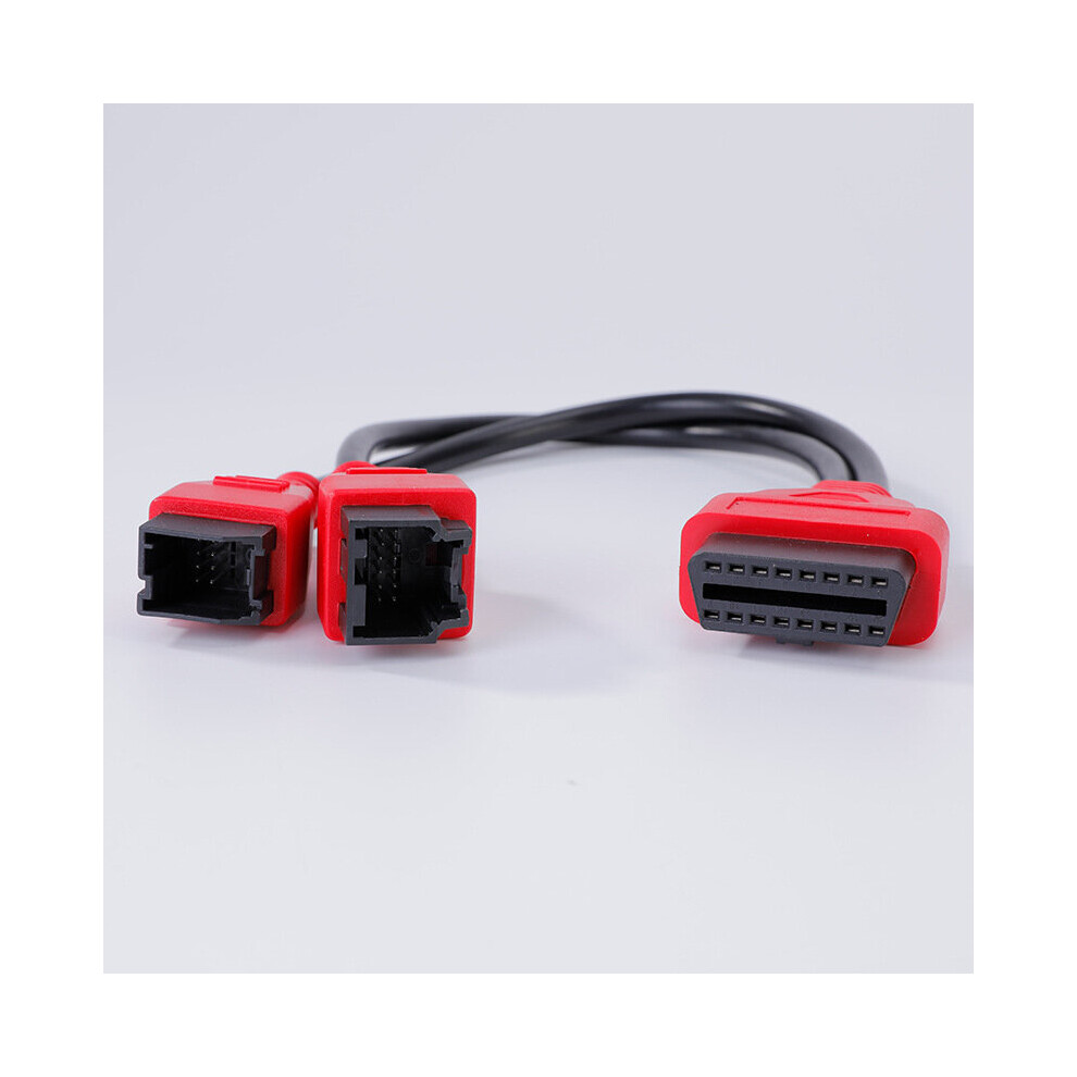 12+8 Pin Obd2 Diagnostic Connector Cable For Chrysler Jeep Etc. 6901891008929
