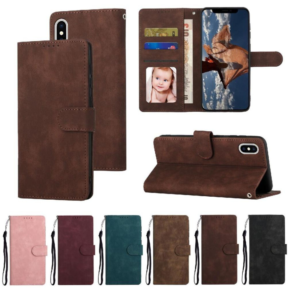 (C1 ) Flip Case For Iphone X Premium Wallet Flip Shockproof 764549415939