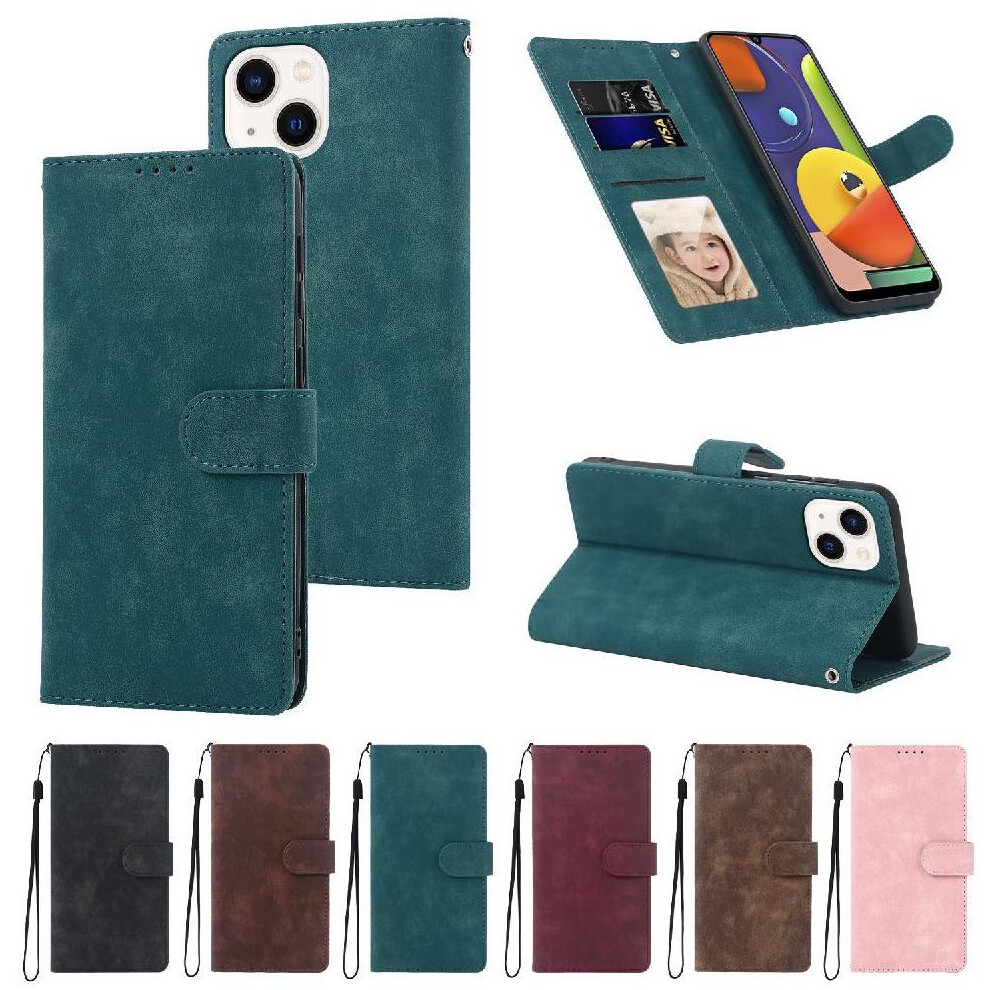 (Green) Flip Case For Iphone 15 Wallet Shockproof Premium Flip Green 764549416165