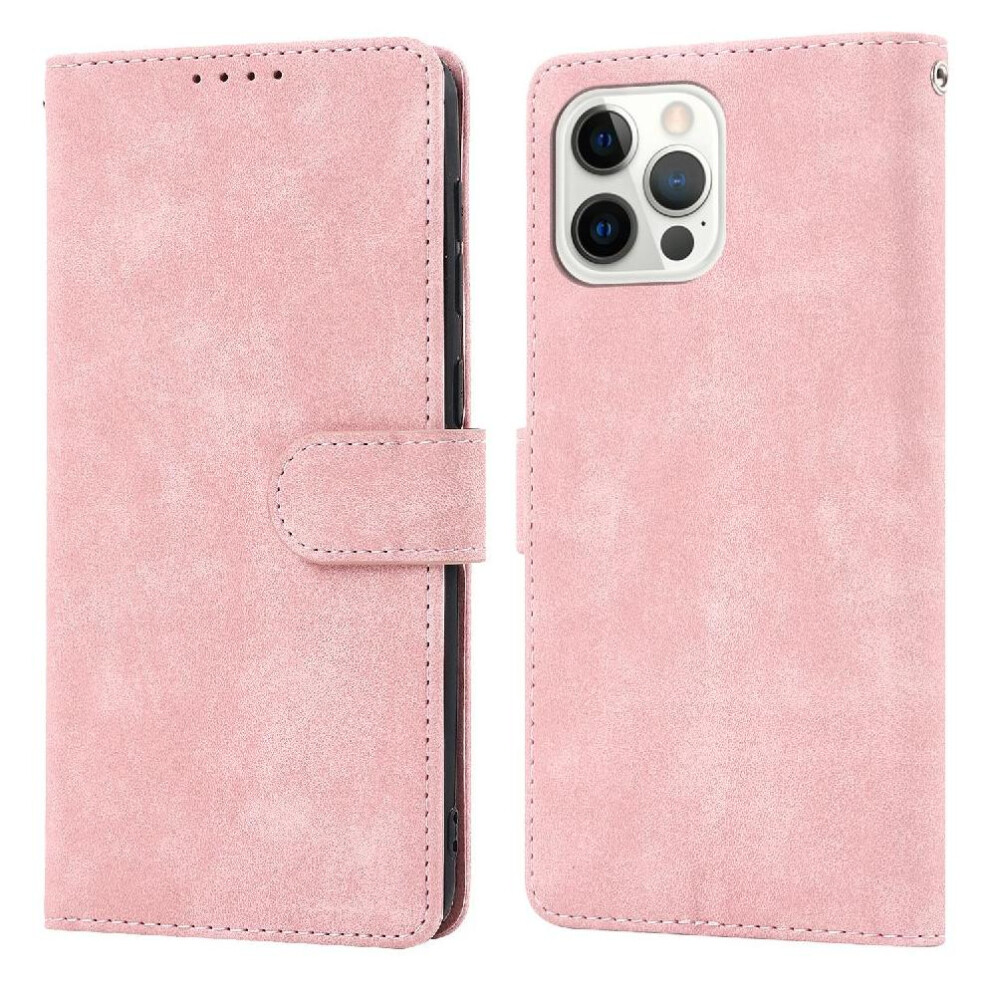 (Pink) Flip Case For Iphone 14 Pro Wallet Flip Premium Shockproof Pink 764549416264