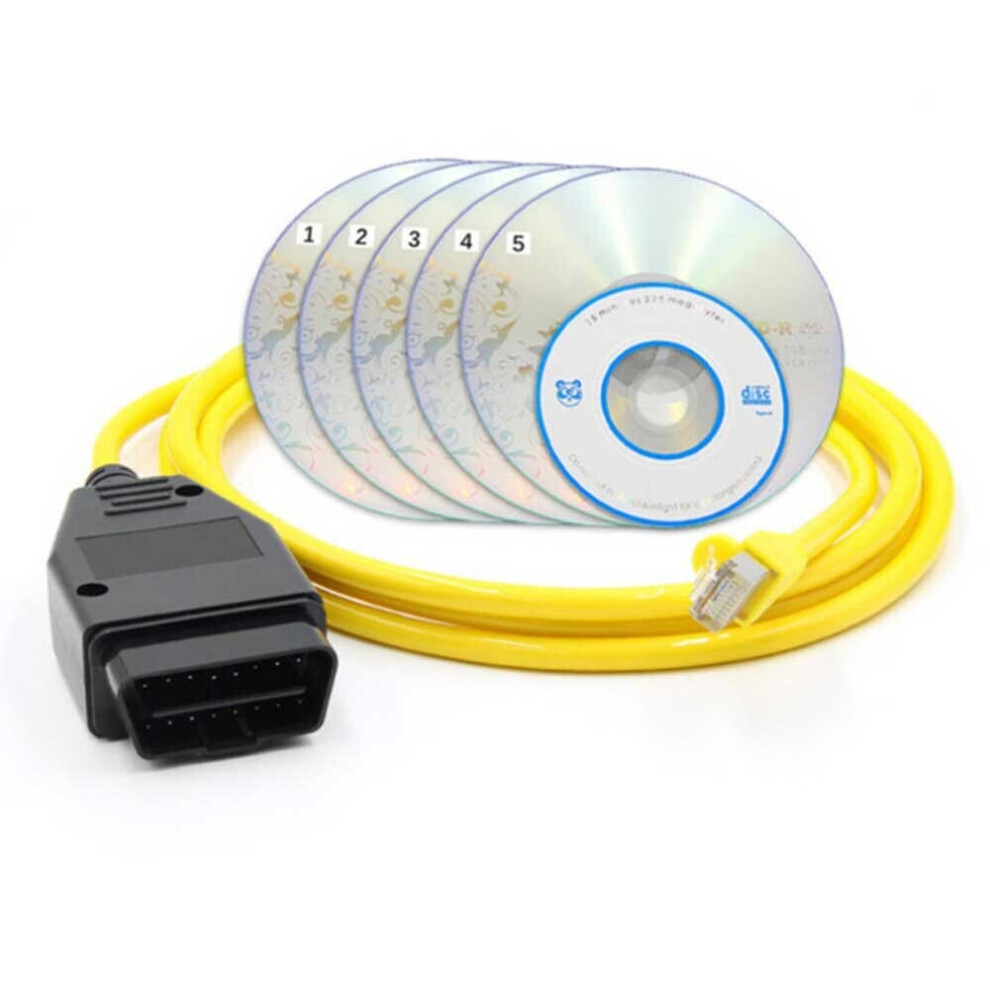 Enet Icom E-Sysi Interface Cable For Bmw F-Series Ethernet To Obd 6901891008745