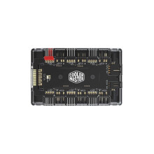 Cooler Master MASTERFAN ARGB/PWM Hub,6 Ports for Addressable RGB Lighting with PWM(1-to-6 ARGB PWM HUB)