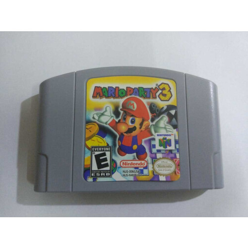 Mario Party 3 N64 Videospielkarte USA Version