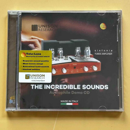 THE INCREDIBLE SOUNDS Shocking Test Disc Audiophile Demo CD