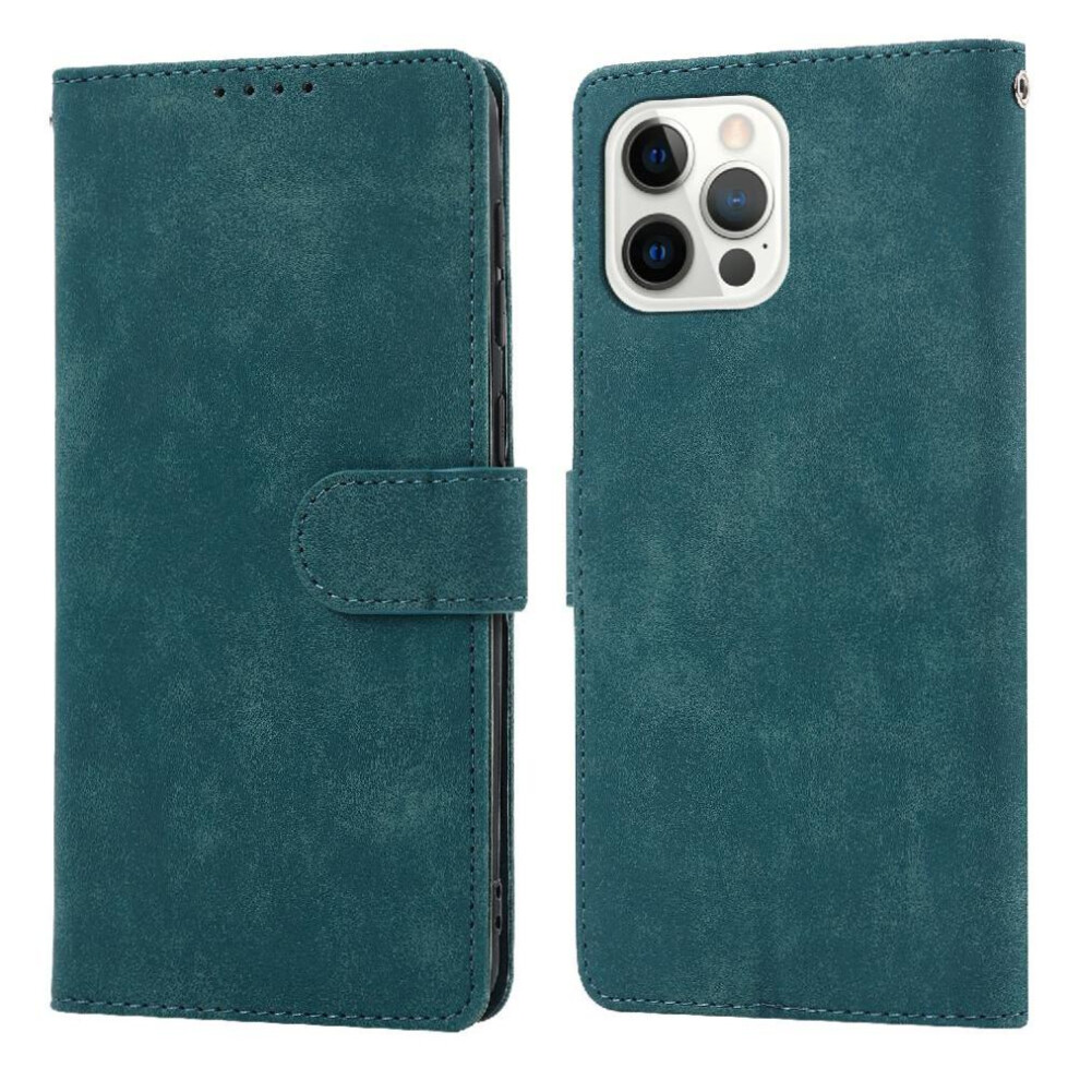 (Green) Flip Case For Iphone 12 Pro Max Premium Wallet Shockproof Flip Green 764549416820